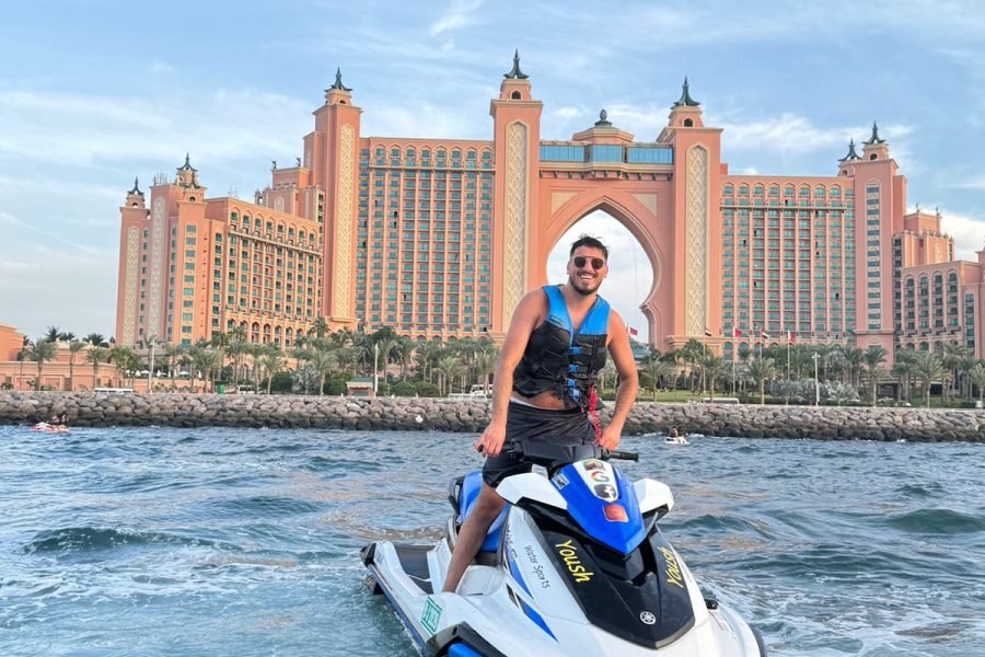 Jetski tour of Atlantis the Palm