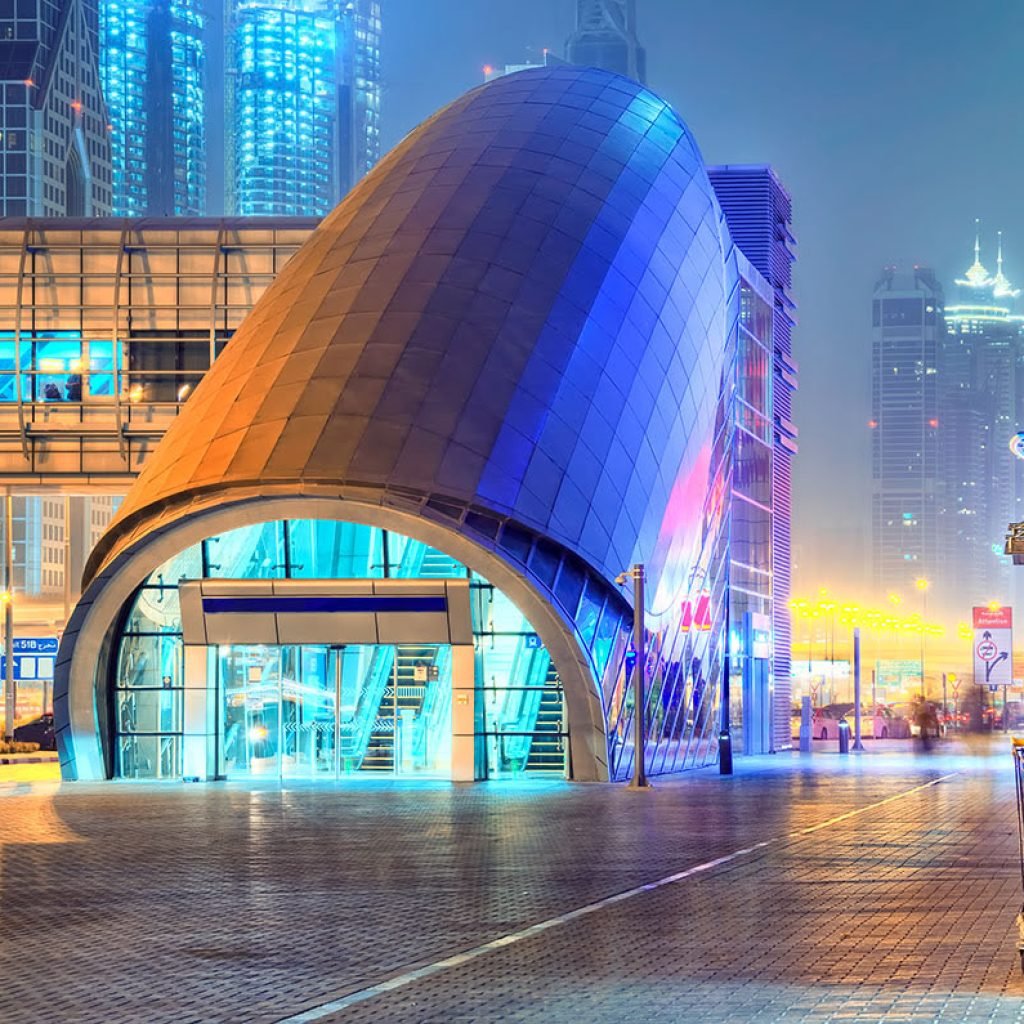 dubai mall metro station