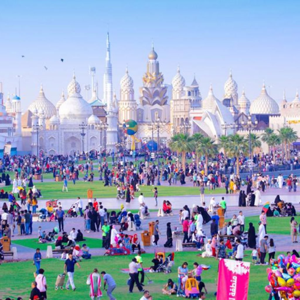 happy moments at global village