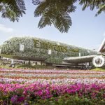 Airbus A380 dubai miracle Garden