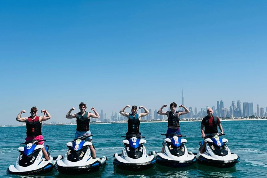 group jetski tour of Burj Khalifa